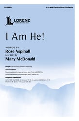 I Am He! SATB choral sheet music cover